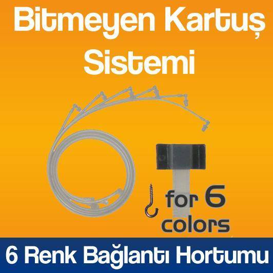 Besleme Sistemi Bağlantı Hortumu 1m 6 renk - 1