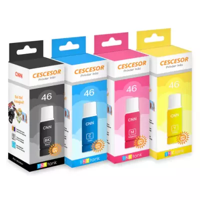 Canon GI 46 Muadil Mürekkep - 135 ml - Canon Maxify GX6040, GX6050, GX7040, GX7050 Uyumlu