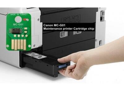 Canon MC-G01 atık kutusu çip (GX5040-GX6040-GX7040 Uyumlu) - 2