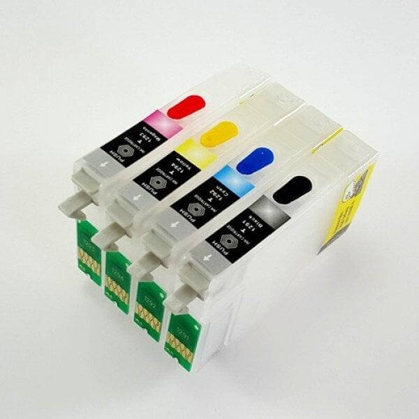 Epson T1291-T1294 Uyumlu Otoreset Çipli Kolay Dolum Kartuşu, - 1