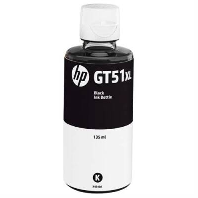 HP GT53XL 135 ml 6000 Sayfa Kapasiteli Siyah Orijinal Mürekkep Şişesi 1VV21AE
