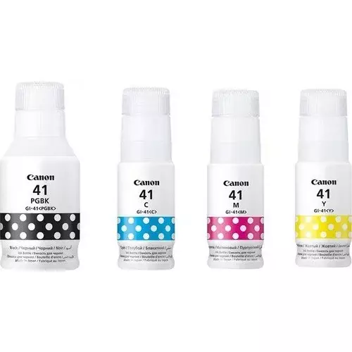 Canon GI-41 Orjinal Mürekkep Set (4 Renk) - 1