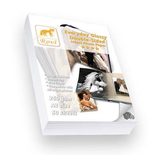 Rovi Everyday Parlak Çift Taraflı A3 Fotoğraf Kağıdı 220gsm 50yp - 1