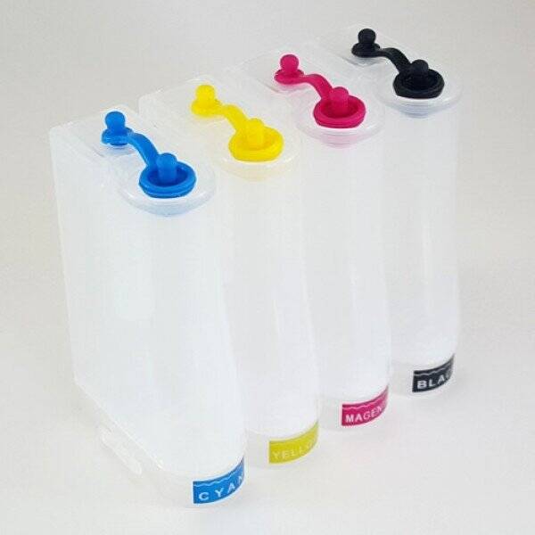 Şeffaf Mürekkep Besleme Tankı (4x100ml) - 1